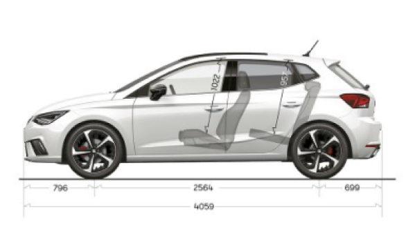 Dimensiones y maletero del SEAT Arona