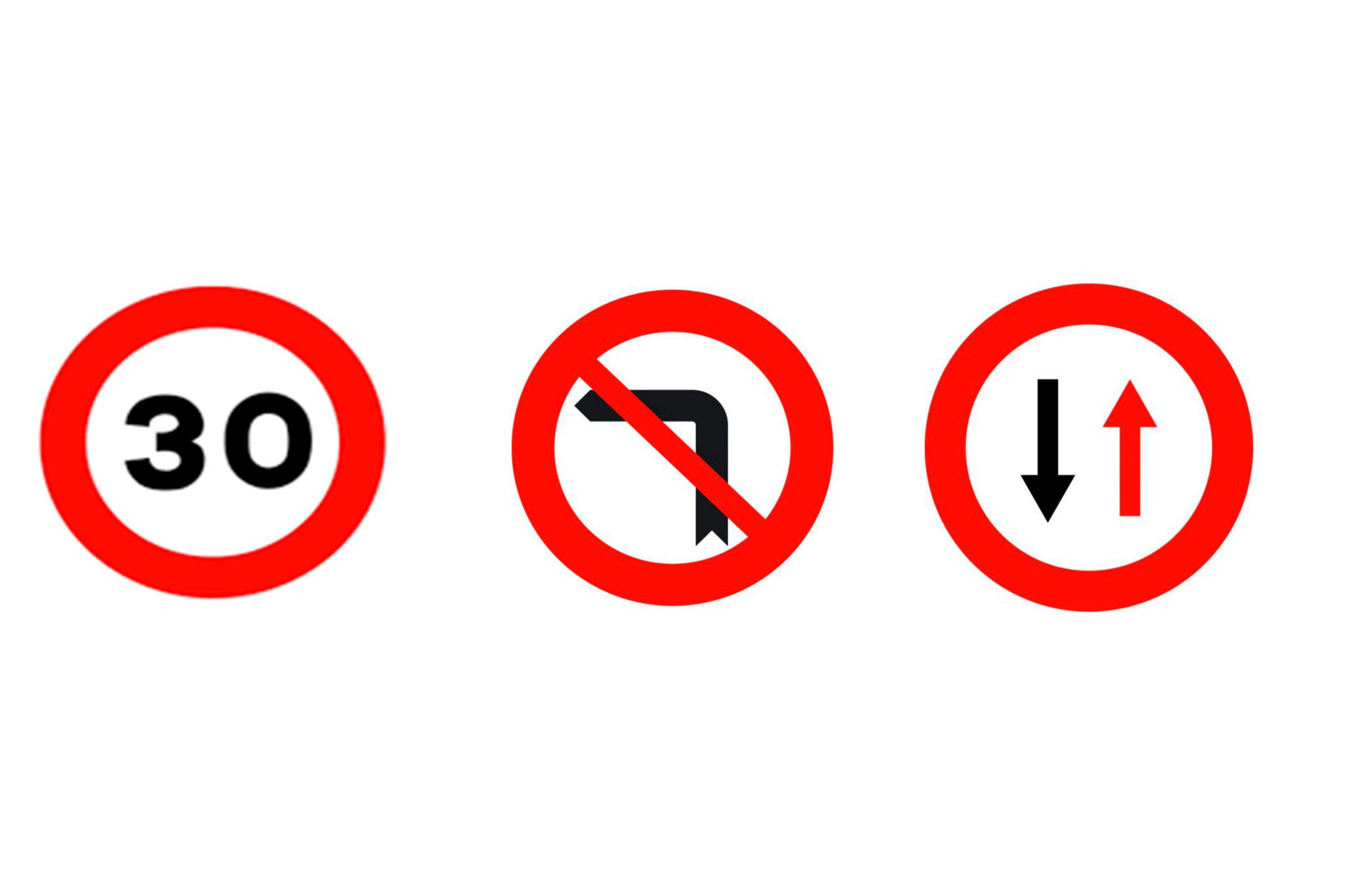 Señales de tráfico y su significado - Grup Lesseps