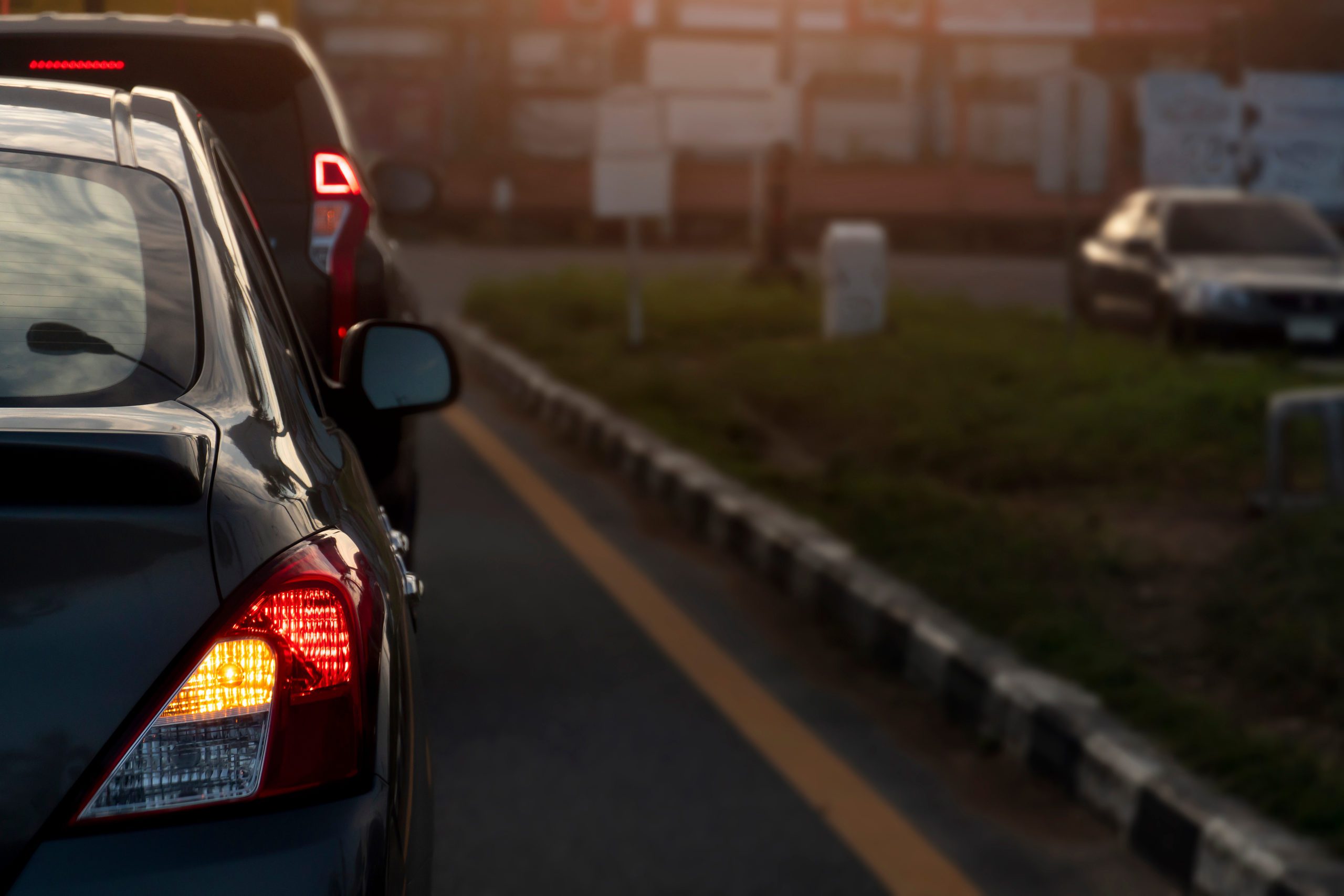 luces del coche intermitentes luces del coche intermitentes
