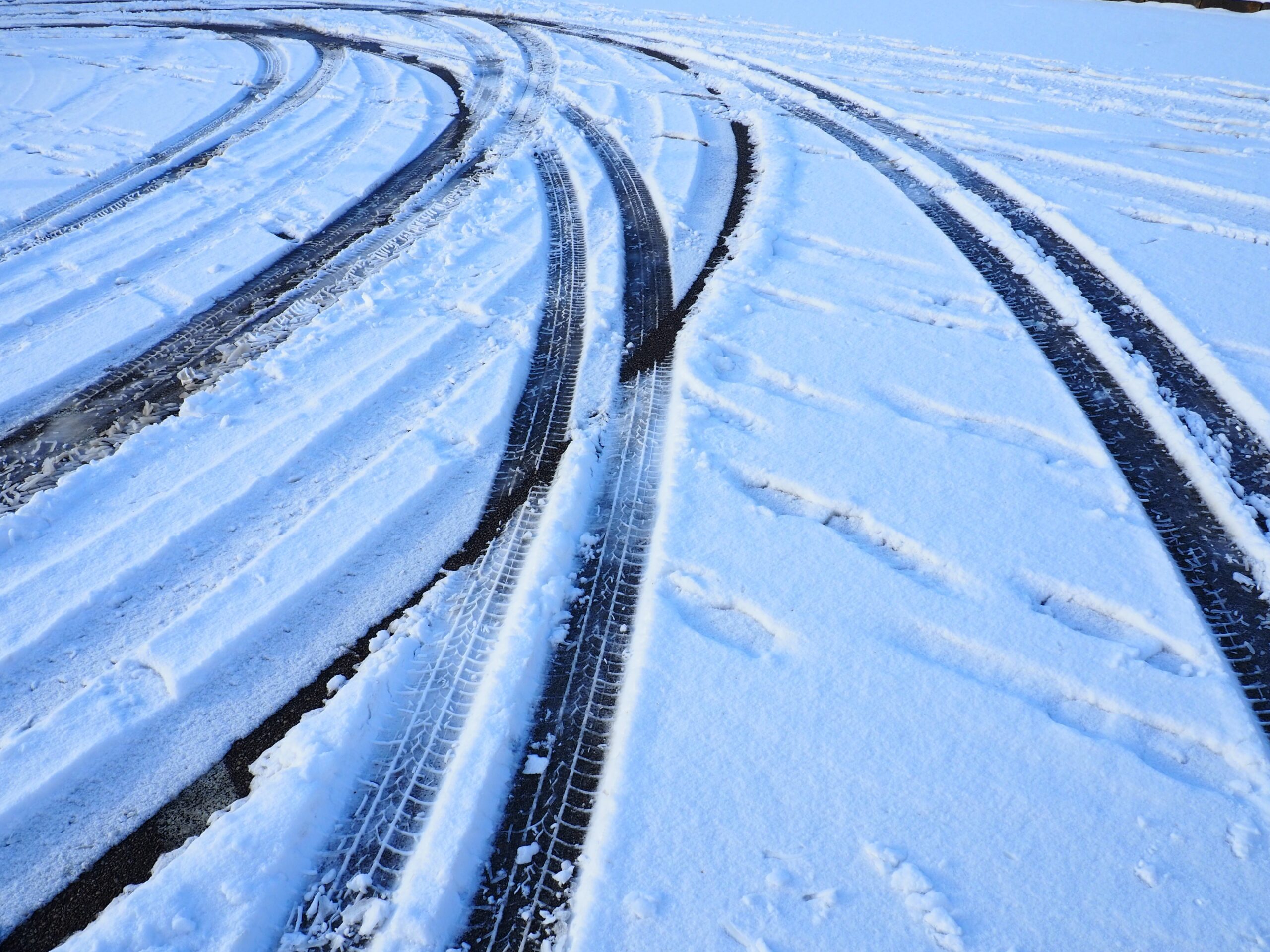 distancia de frenado con nieve